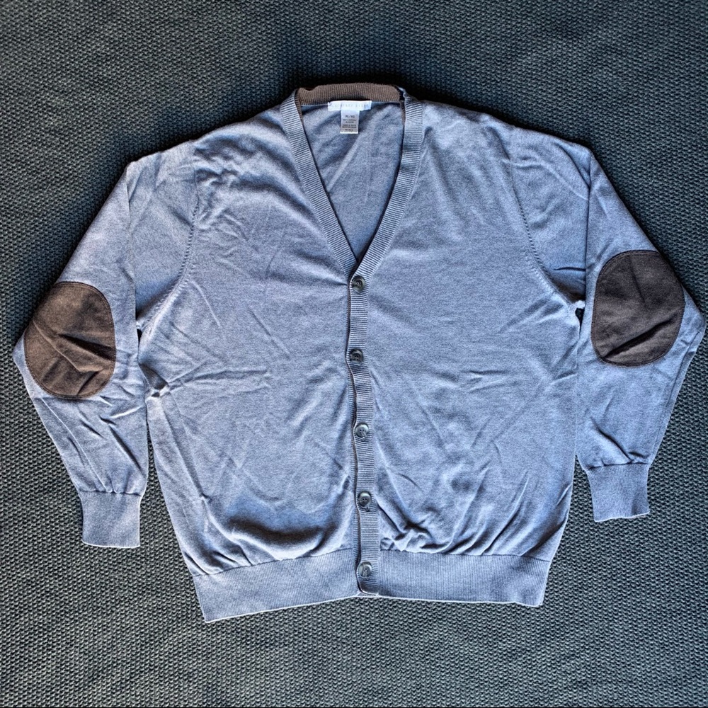 Geoffrey Beene Men’s Grey Cardigan